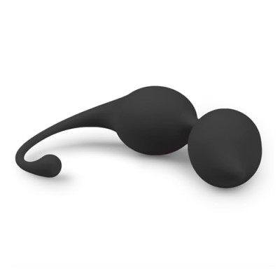 Curved Vaginal Balls Easytoys Black Curved Vaginal Balls Easytoys Black