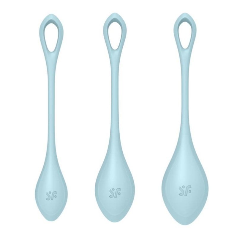 Vaginal Balls Satisfyer Yoni Power 2 Light Blue