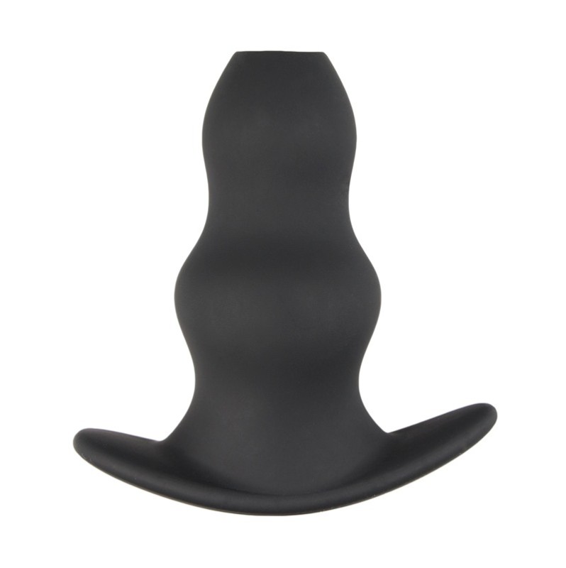 Hollow Butt Plug Sinner Gear Small Black