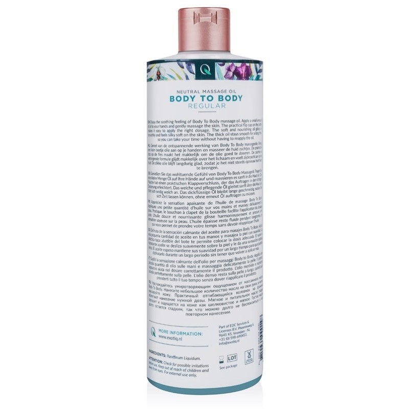 Λάδι Μασάζ Exotiq Body To Body 500ml