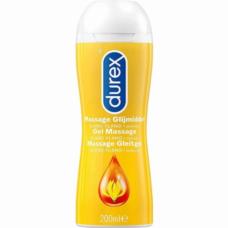 2in1 Massage Lubricant Gel Durex Play Ylang Ylang 200ml