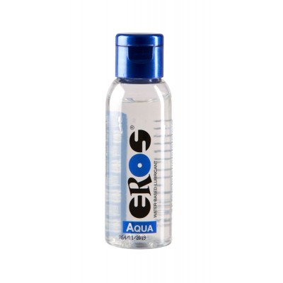 Water Based Lubricant Eros Aqua Bottle 50ml Water Based Lubricant Eros Aqua Bottle 50ml