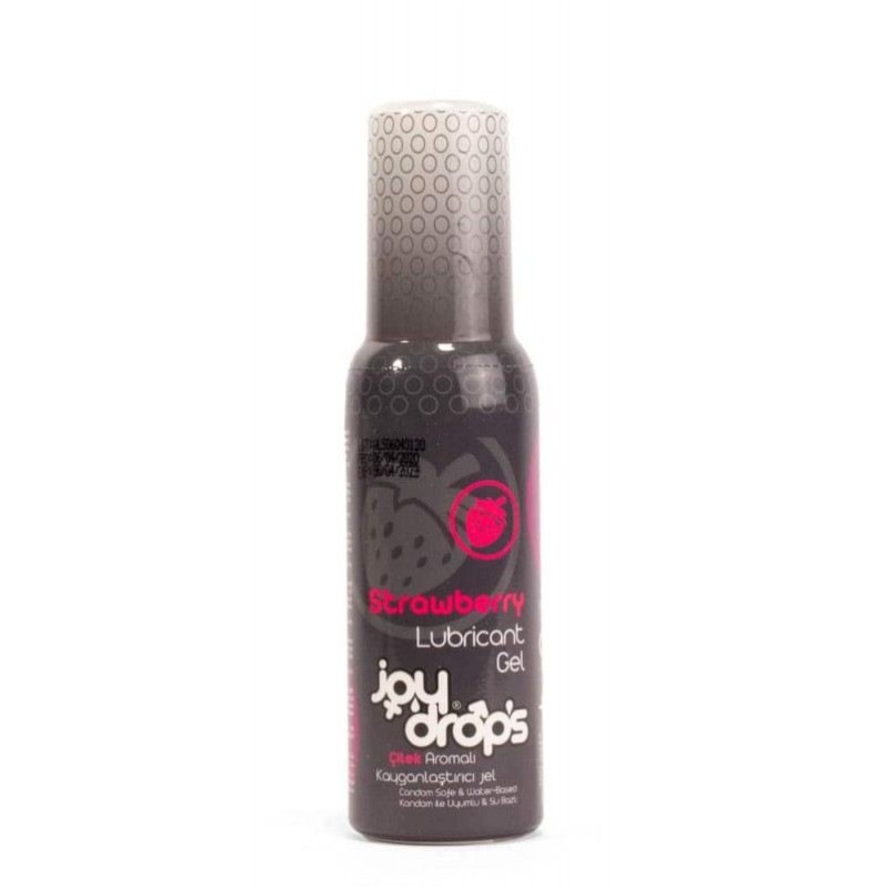 Water Based Lubricant Gel Joydrops Strawberry 100ml