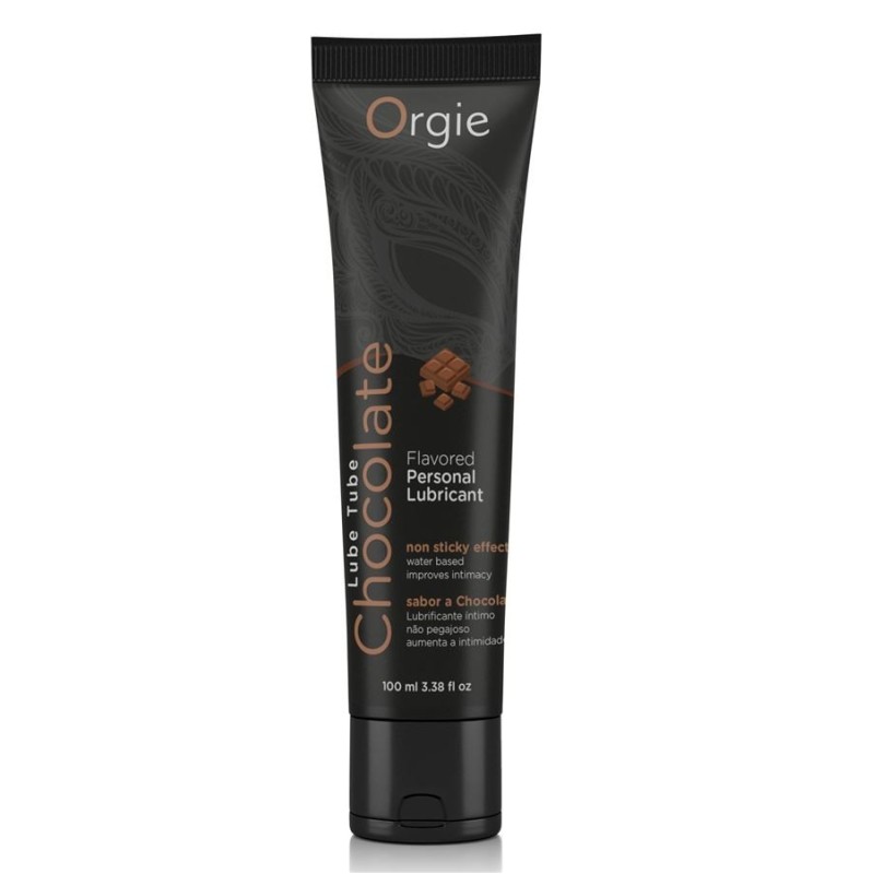 Water Based Lubricant Orgie Lube Tube Chocolate 100ml