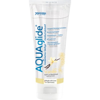 Water Based Lubricant AQUAglide Vanilla 100ml Water Based Lubricant AQUAglide Vanilla 100ml