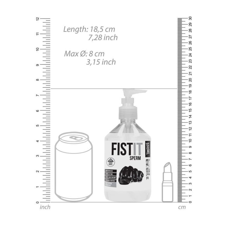 Artifical Sperm Lubricant Fist-It Sperm Pump 500ml