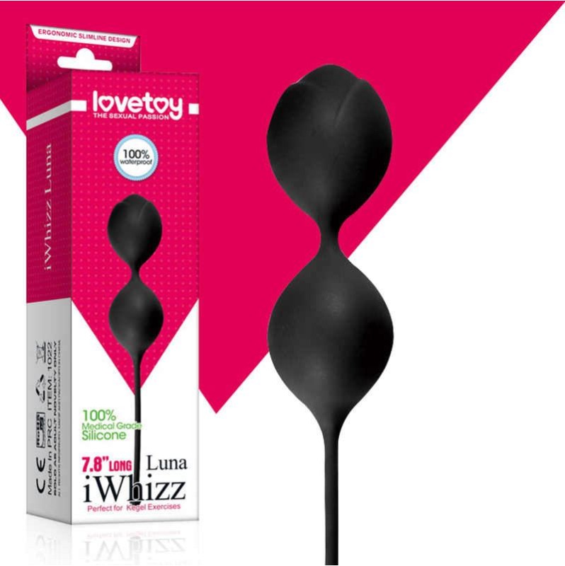 Vaginal Balls Lovetoy iWhizz Luna Black