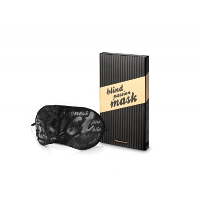Eye Mask Bijoux Indiscrets Blind Passion Black Eye Mask Bijoux Indiscrets Blind Passion Black