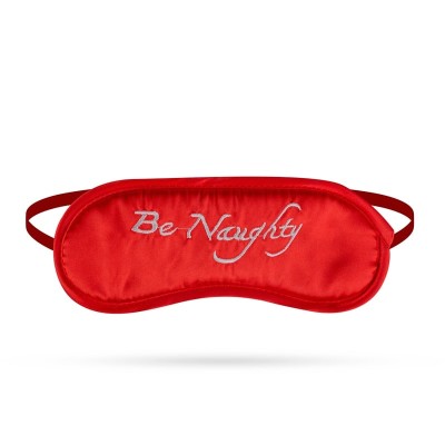 Eye Mask Whipped Be Naughty Red