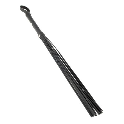 Deluxe Cat-O-Nine Flogger Fetish Fantasy Series Black Deluxe Cat-O-Nine Flogger Fetish Fantasy Series Black