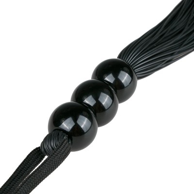Silicone Whip Easytoys Black Silicone Whip Easytoys Black