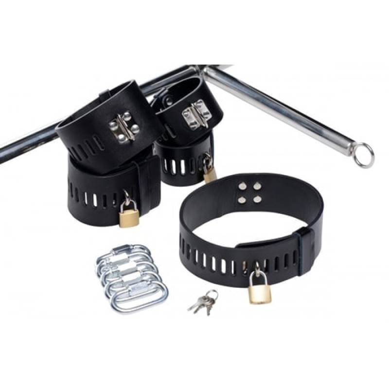 Sex machine Imprisoned Stockade with Dildo Sex machine Imprisoned Stockade with Dildo