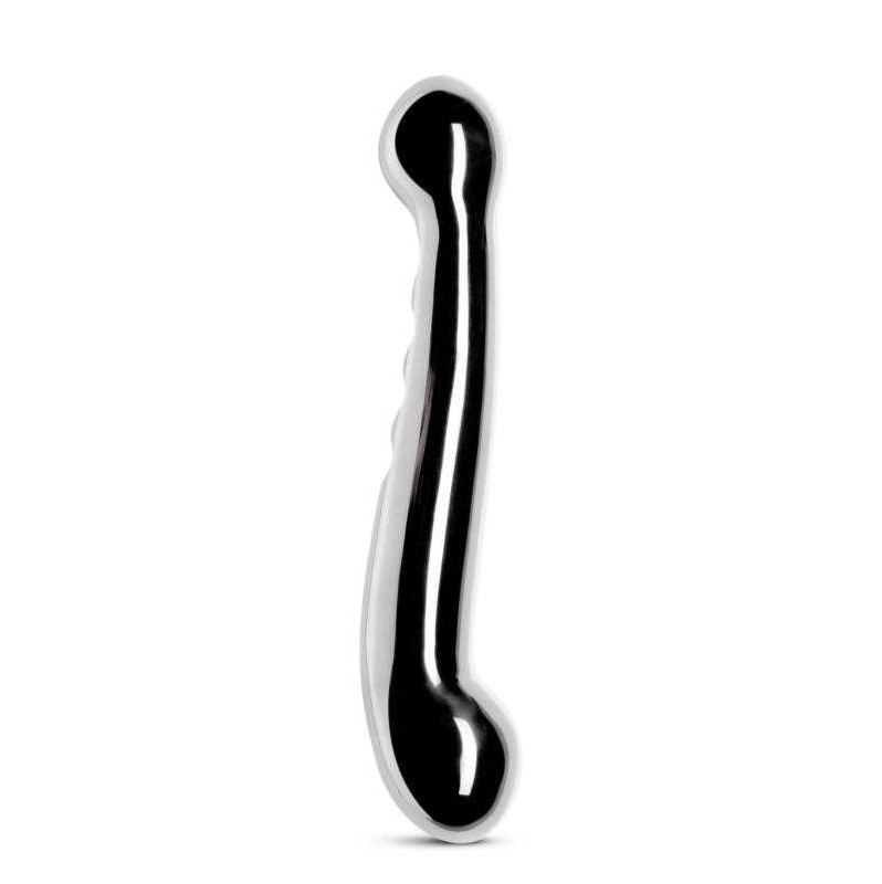 Metal Dildo Sinner Elegant Seven 17.5cm Silver