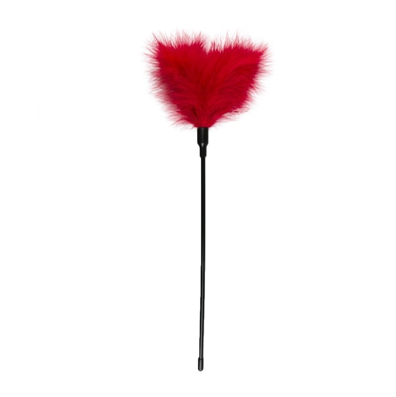 Long Feather Tickler Easytoys Red