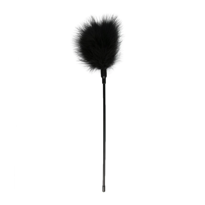 Long Feather Tickler Easytoys Black