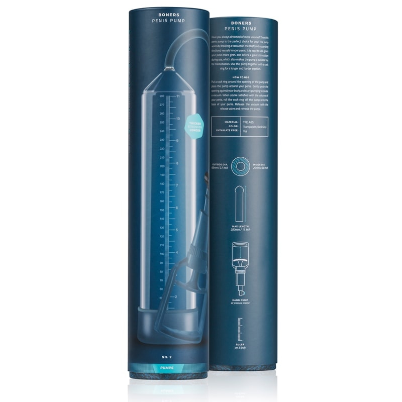 Μεγεθυντής Πέους Boners No. 2 Διαφανής Μεγεθυντής Πέους Boners No. 2 Διαφανής