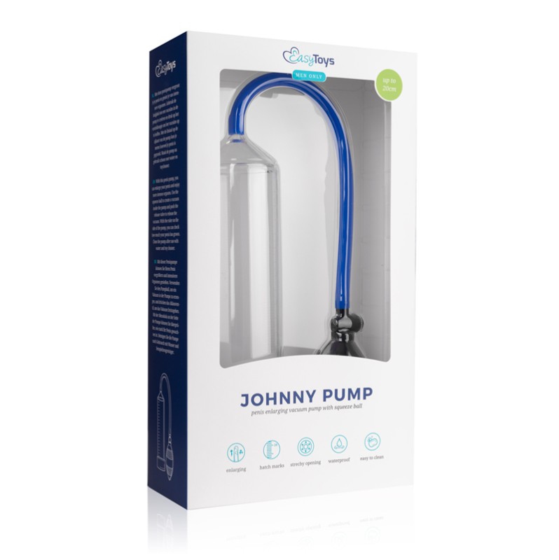 Penis Pump With Squeeze Ball Easytoys Clear