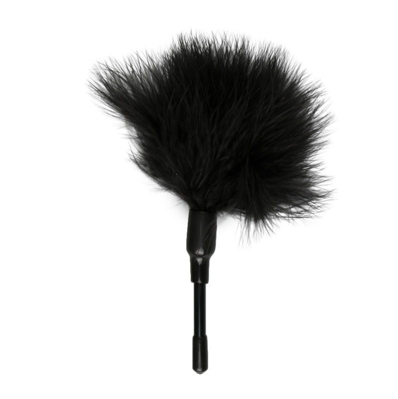 Small Feather Tickler Easytoys Black