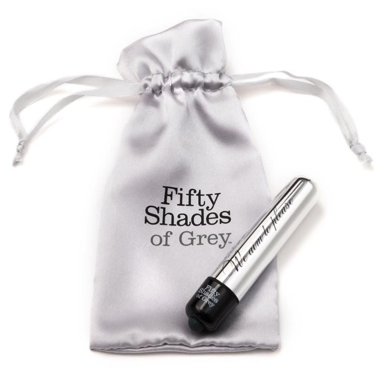 Bullet Vibrator 50 Shades Of Grey We Aim Τo Please Silver