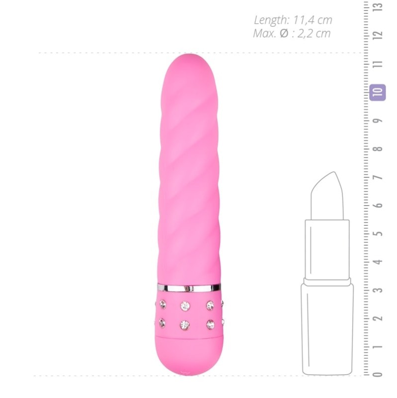 Mini Vibrator Easytoys Twisted Pink