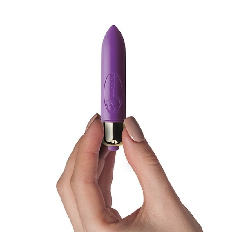 Bullet Vibrator Rocks Off RO-80mm 7-Speed Purple