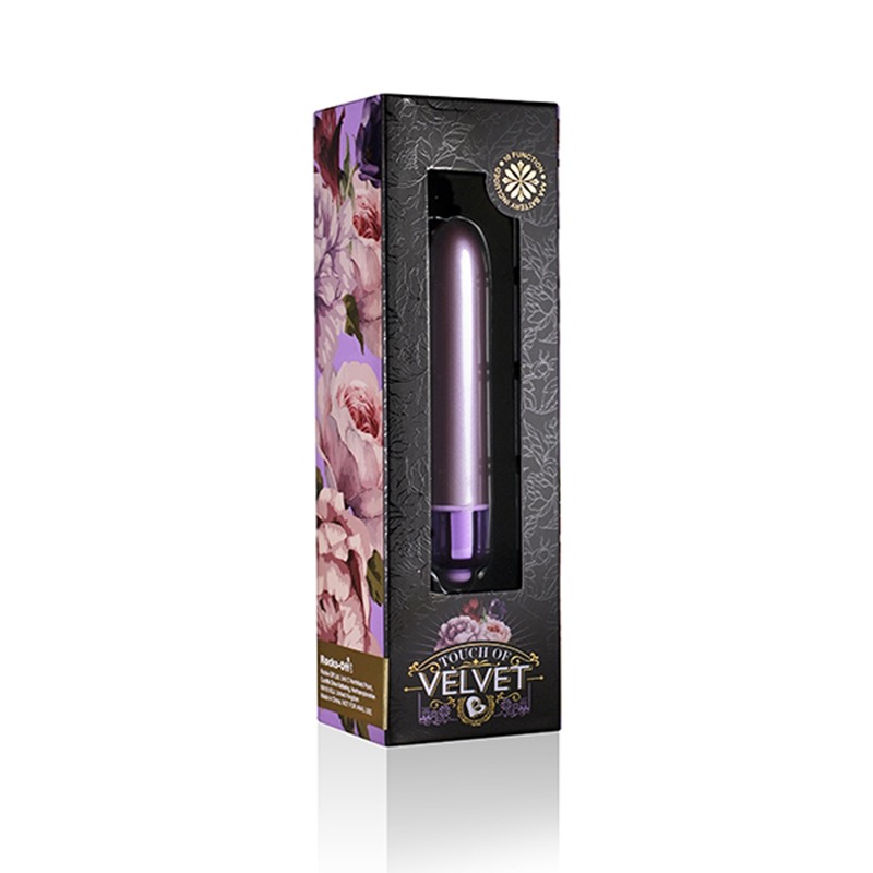 Bullet Vibrator Rocks Off Touch of Velvet Soft Lilac Bullet Vibrator Rocks Off Touch of Velvet Soft Lilac