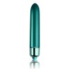 Bullet Vibrator Rocks Off Touch of Velvet Peacock Petals Green