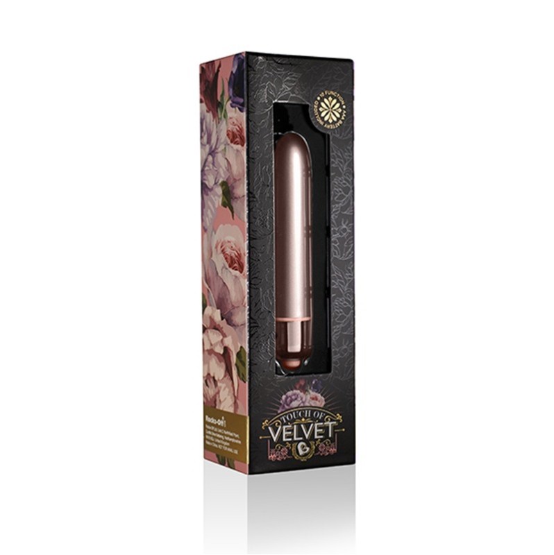 Bullet Vibrator Rocks Off Touch of Velvet Rose Blush