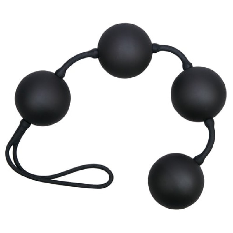 Love String You2Toys With 4 Balls Black