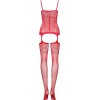 Bodystocking Obsessive F204 Red