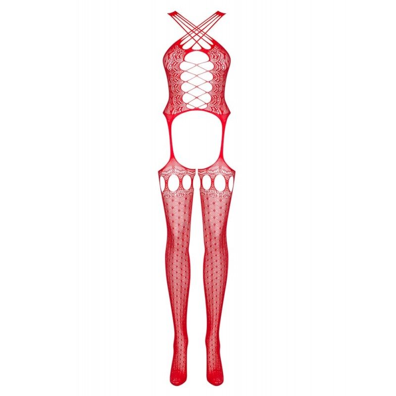 Bodystocking Obsessive G313 Red