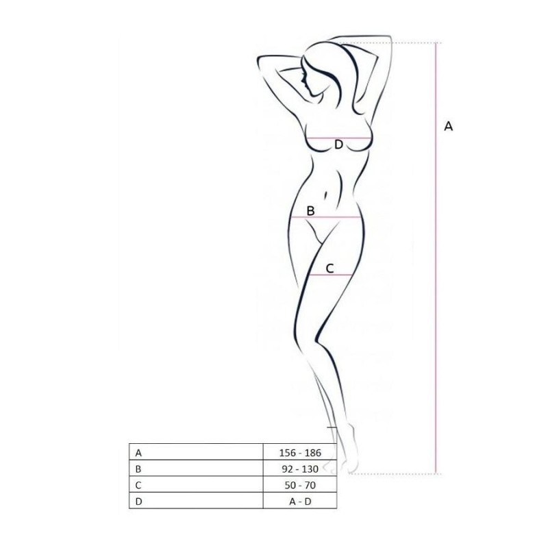 Suspender Bodystocking Passion Black Suspender Bodystocking Passion Black