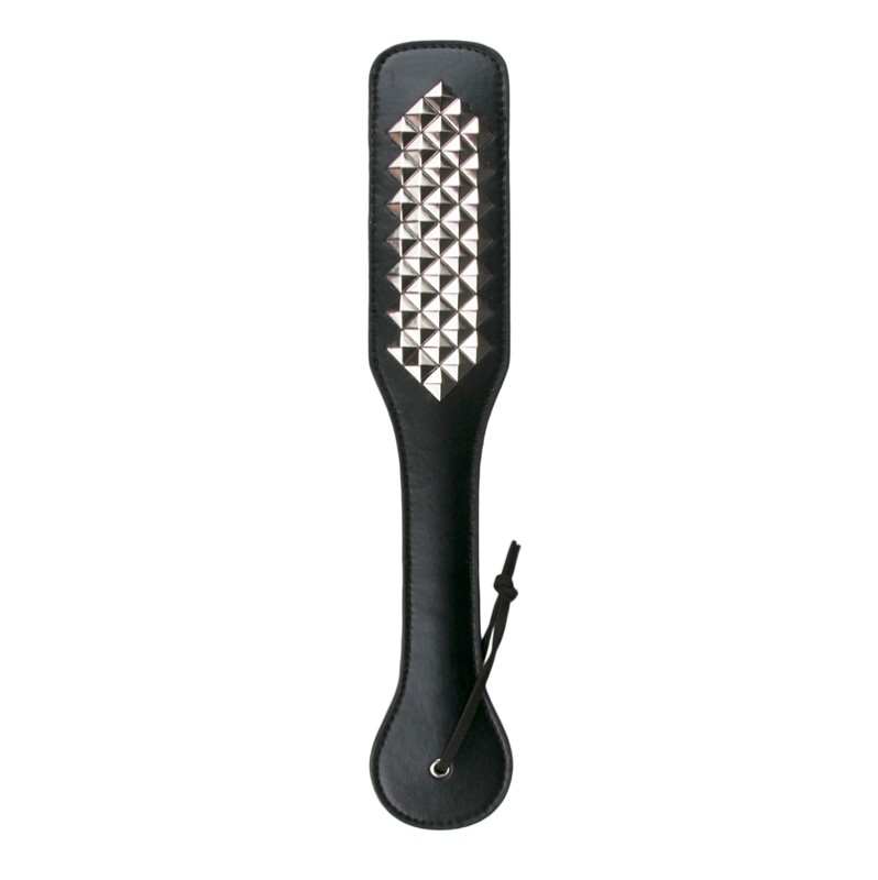 Paddle With Metal Studs Easytoys Black