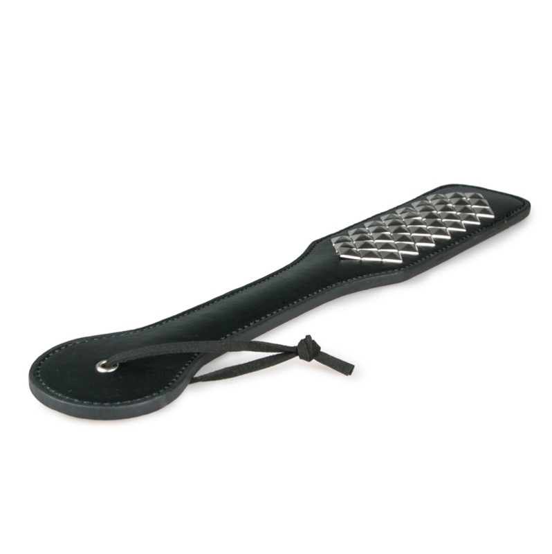 Paddle With Metal Studs Easytoys Black