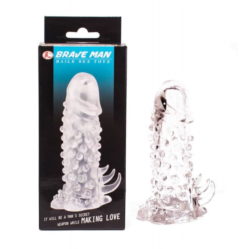 Penis Sleeve Baile Brave Man Clear