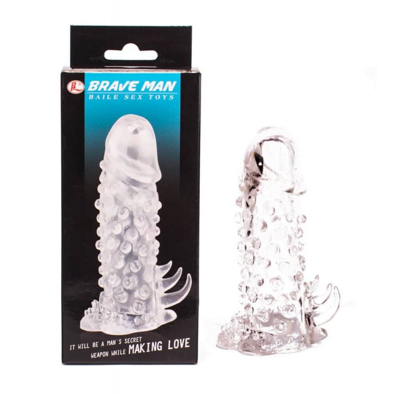 Penis Sleeve Baile Brave Man Clear Penis Sleeve Baile Brave Man Clear