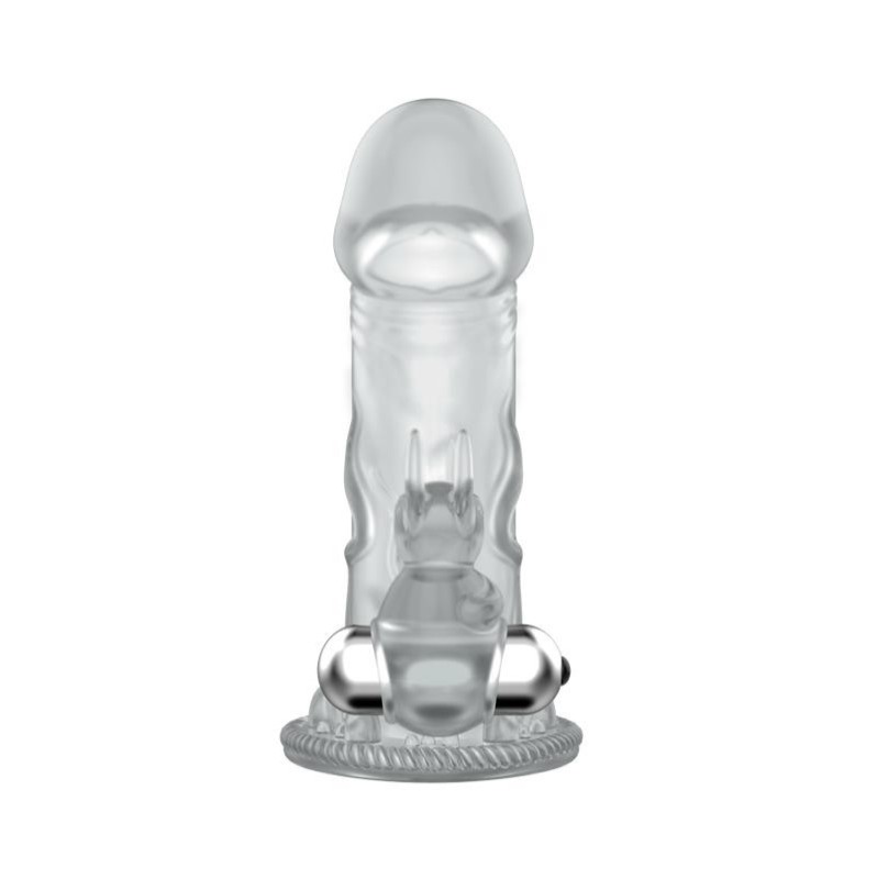 Vibrating Penis Sleeve Baile Brave Man Clear