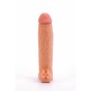 Vibrating Penis Sleeve Lovetoy Pleasure X-Tender 4 Nude