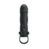 Vibrating Penis Sleeve Pretty Love Black Vibrating Penis Sleeve Pretty Love Black