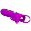 Vibrating Penis Sleeve Pretty Love Purple