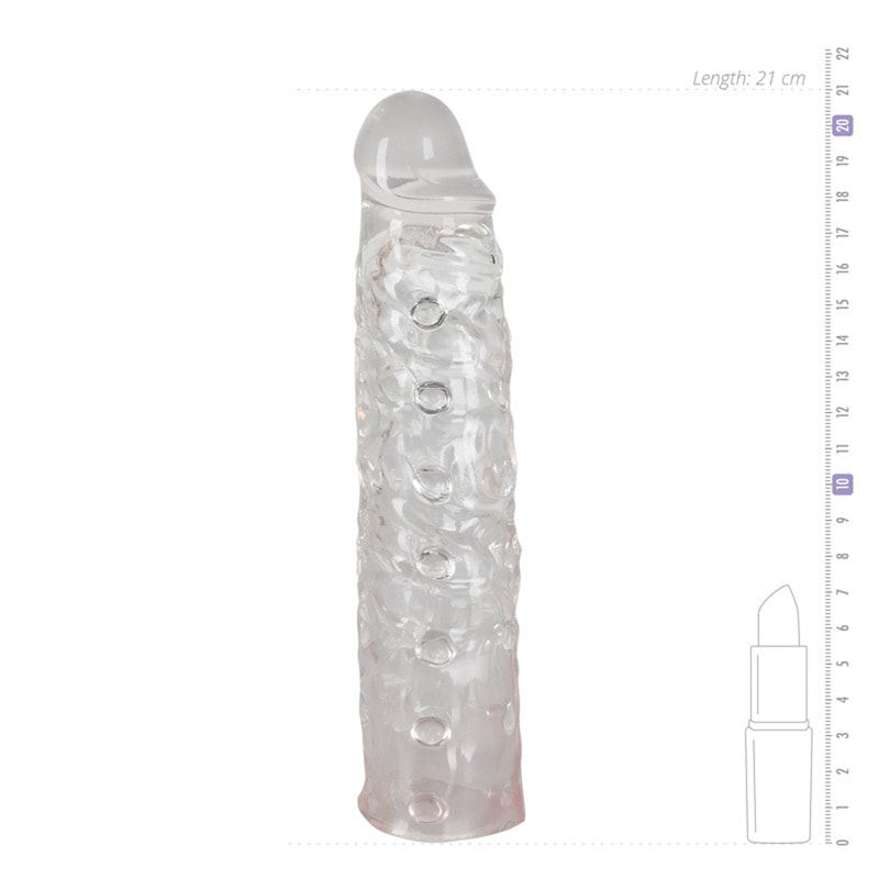 Penis Sleeve You2Toys Xtension Sleeve Clear Penis Sleeve You2Toys Xtension Sleeve Clear