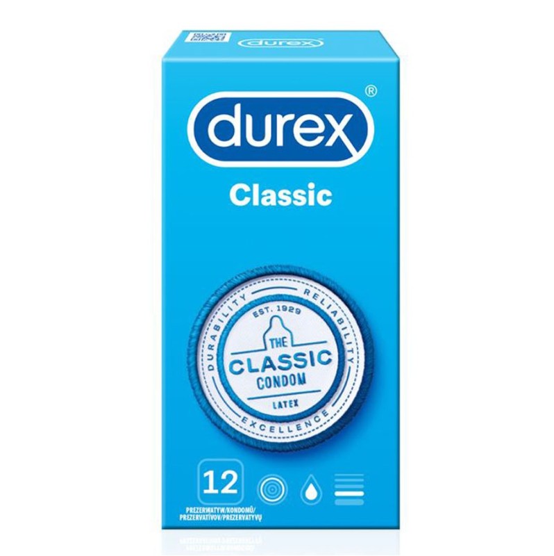 Προφυλακτικά Durex Classic 12τμχ