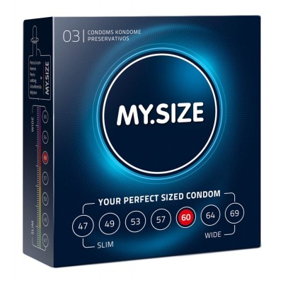 Condoms MY.SIZE 60 3pcs Condoms MY.SIZE 60 3pcs