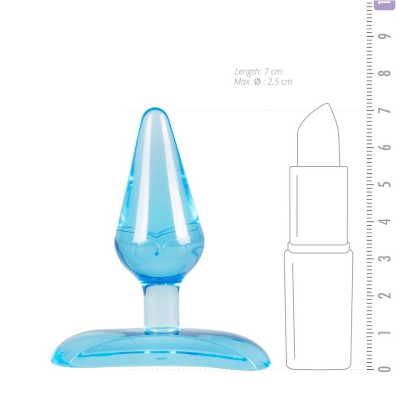 Πρωκτική Σφήνα Easytoys Mini Anal Plug Μπλε