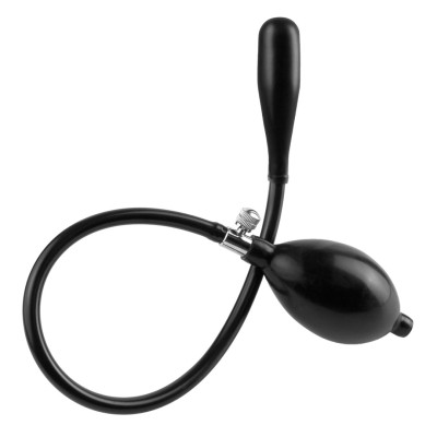 Butt Plug Anal Fantasy Inflatable Ass Expander Black