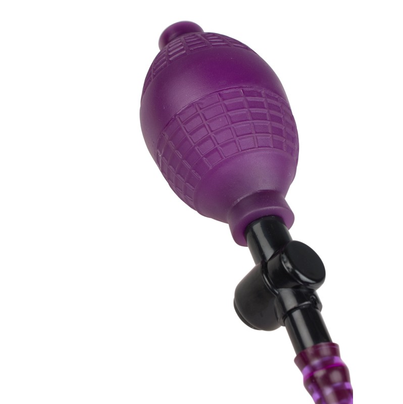 Butt Plug Bad Kitty Inflatable Pumping Purple