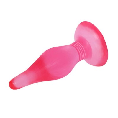 Jelly Butt Plug Nsnovelties Pink Jelly Butt Plug Nsnovelties Pink
