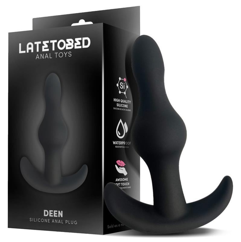 Butt Plug Latetobed Deen Anchor Base Black