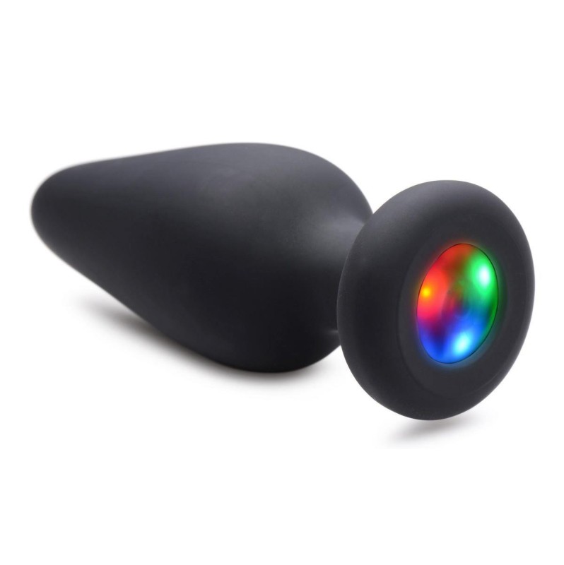 Butt Plug With LED Light Booty Sparks Light-Up Large Black