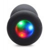 Butt Plug With LED Light Booty Sparks Light-Up Medium Black